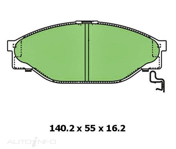 PROTEX ULTRA PLUS DISC PAD SET