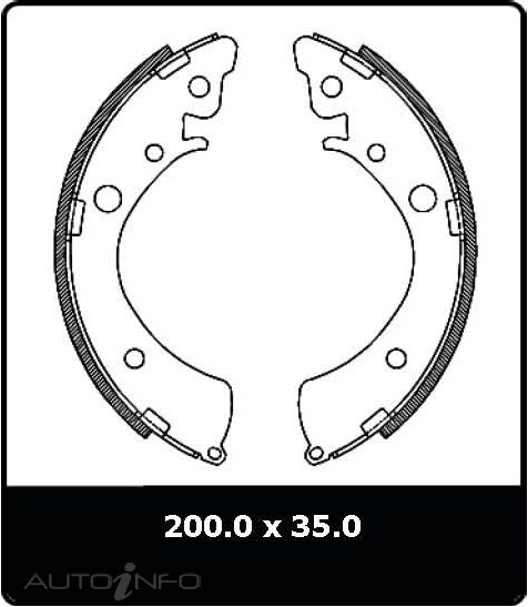 PTX BRAKE SHOE
