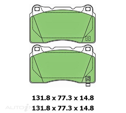 PTX ULTRA DISC PAD SET