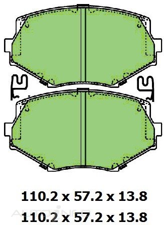 PTX ULTRA DISC PAD SET