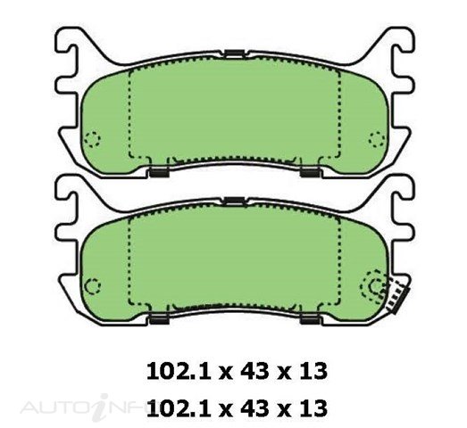 PTX ULTRA DISC PAD SET