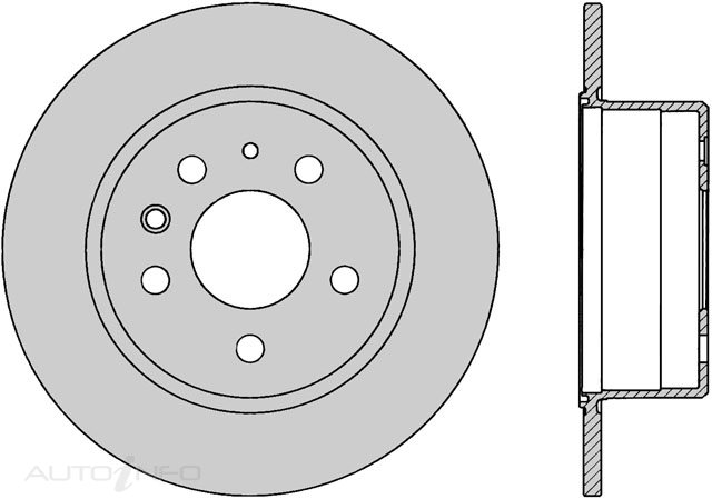 PTX ULTRA ROTOR MERCEDES REAR 65-76