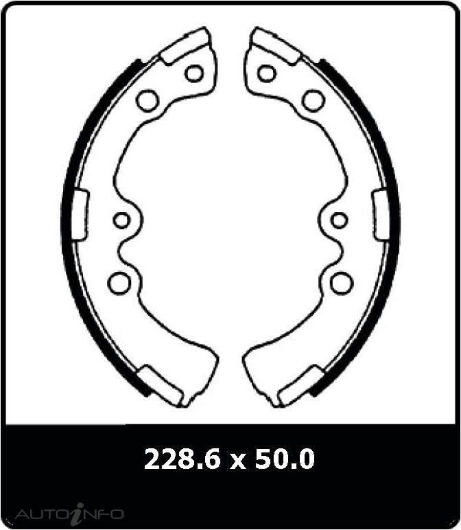 PTX BONDED SHOE TOYOTA LITEACE