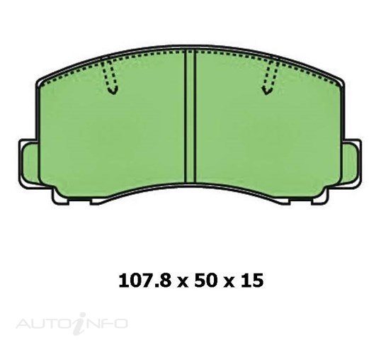 PTX BLUE DISC PADS