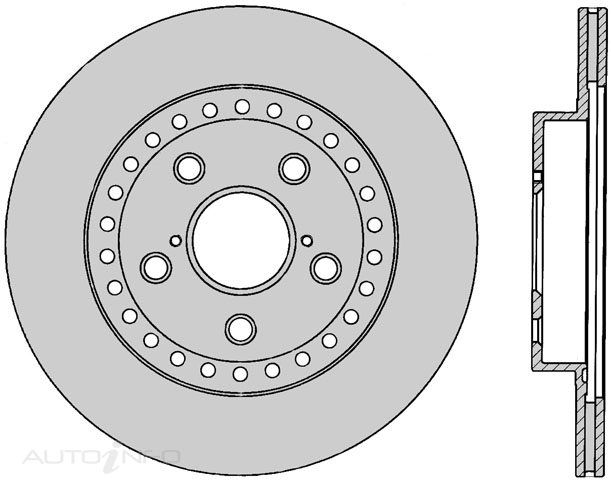 PTX ULTRA ROTOR TOYOTA RAV4 FRONT