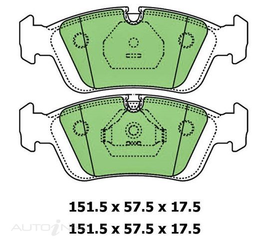 PTX BLUE DISC PADS