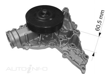 PTX WATER PUMP MERCEDES W203