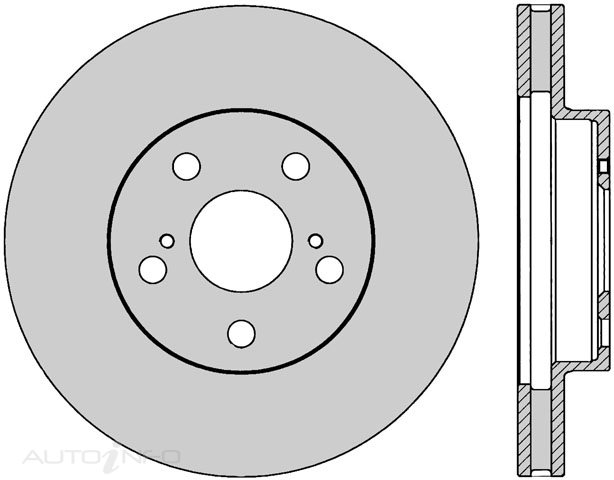PTX ULTRA ROTOR TOYOTA PRIUS ZVW30