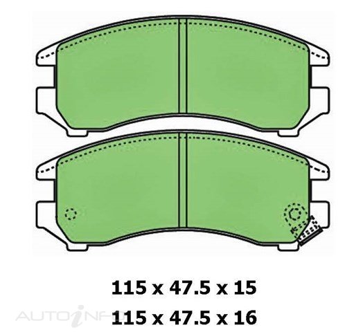 PTX ULTRA DISC PAD SET