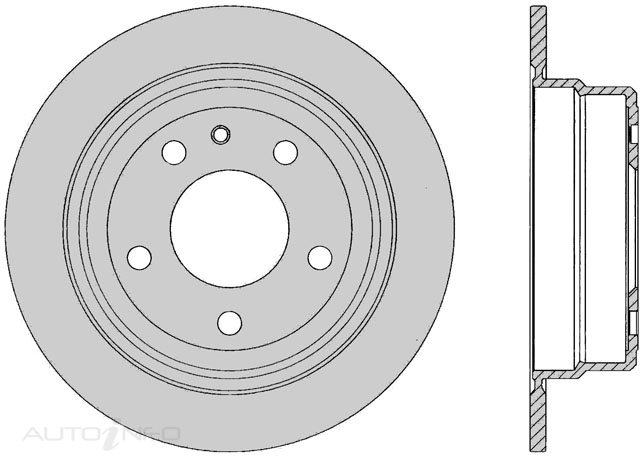 PTX ULTRA ROTOR BMW 518I 520I REAR