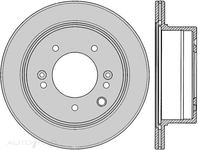 PTX ULTRA ROTOR KIA SORENTO REAR