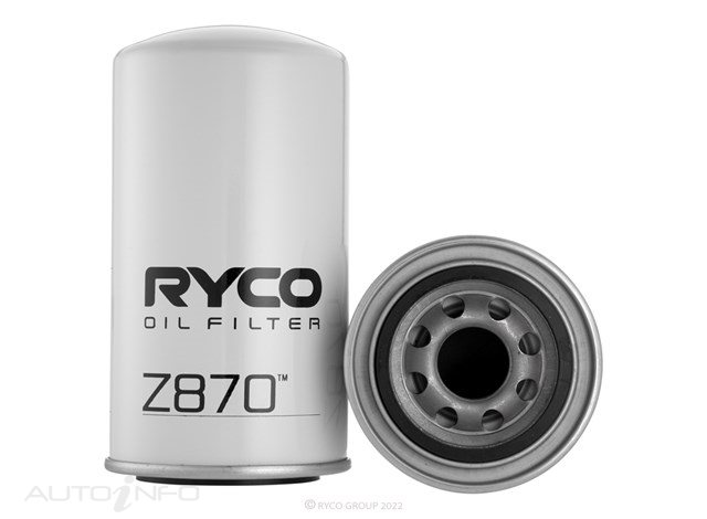 RYCO HD OIL SPIN ON