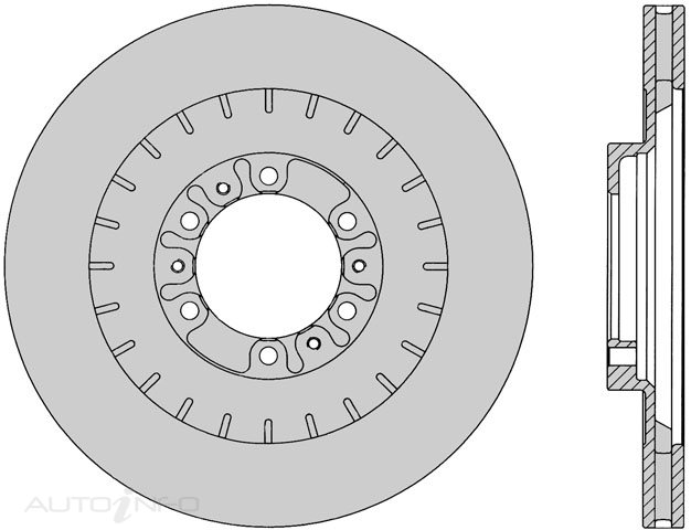 PTX ULTRA ROTOR MITSUBISHI PAJERO/TRITON