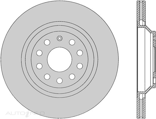 PTX ULTRA ROTOR VW GOLF V R32 3.2L