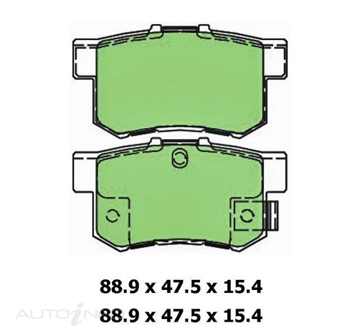 PROTEX ULTRA PLUS DISC PADS W/HARDWARE