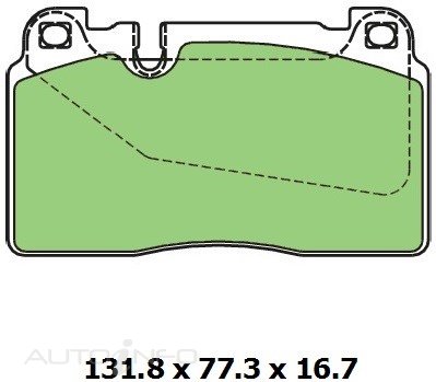 PROTEX ULTRA PLUS DISC PADS W/HARDWARE