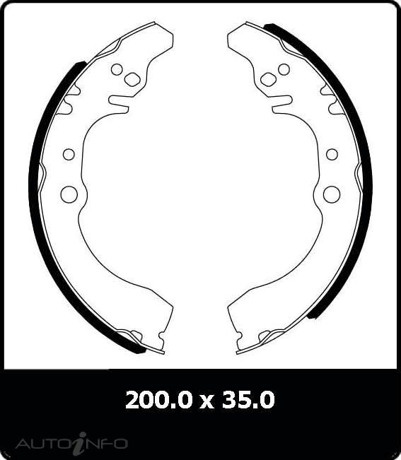 PTX BRAKE SHOE