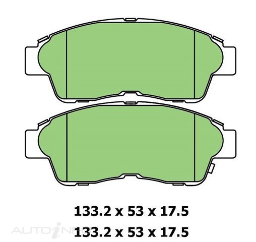 PROTEX ULTRA PLUS DISC PADS W/HARDWARE