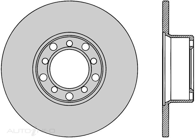 PTX ULTRA ROTOR MERCEDES FRONT 76-78