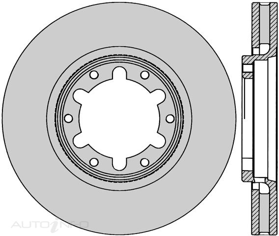 PTX ULTRA ROTOR NISSAN PATROL FRONT