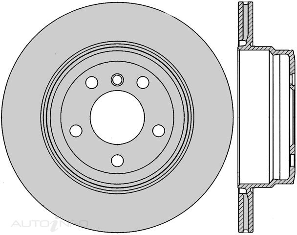 PTX ULTRA ROTOR BMW X5 E70 3.0L REAR