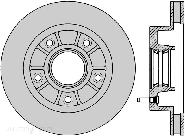 PTX ULTRA ROTOR FORD F100/BRONCO