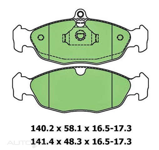 PTX BLUE DISC PADS