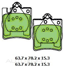 PROTEX ULTRA PLUS DISC PAD SET