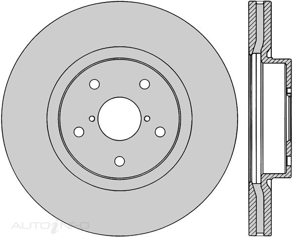 PTX ULTRA ROTOR SUBARU TRIBECA FRONT
