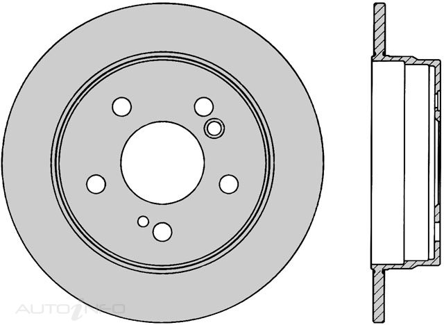 PTX ULTRA ROTOR MERCEDES REAR 85-95