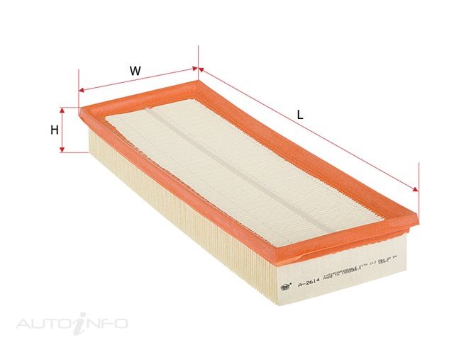SAKURA FA3473/A-2614 AIR FILTER A1678