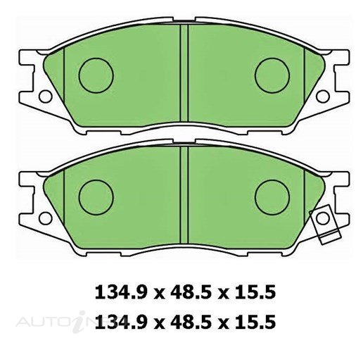 PROTEX ULTRA PLUS DISC PAD SET