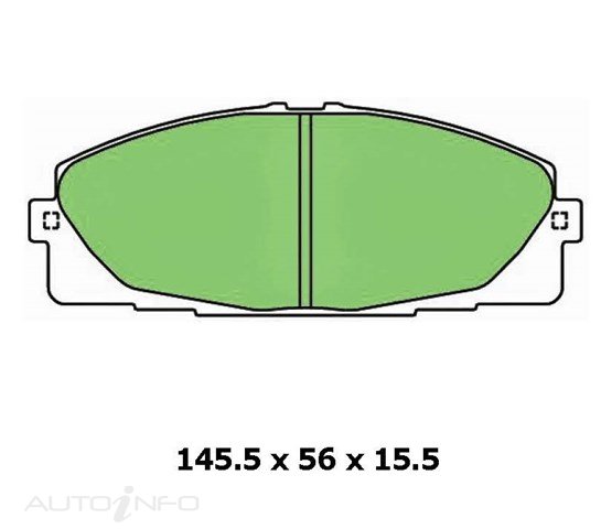 PROTEX ULTRA PLUS DISC PAD SET