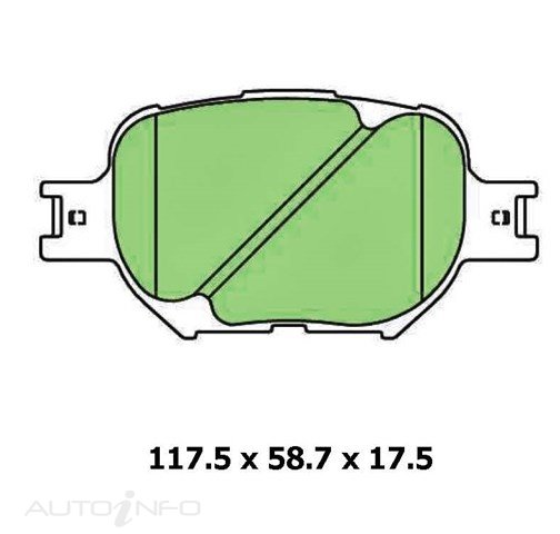 PTX BLUE DISC PAD