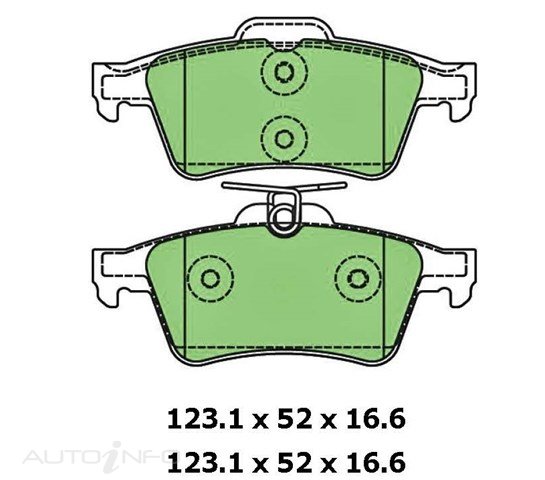 PROTEX ULTRA PLUS DISC PADS W/HARDWARE