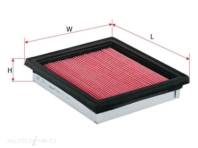 SAKURA FA3601/A-1832 AIR FILTER A1348