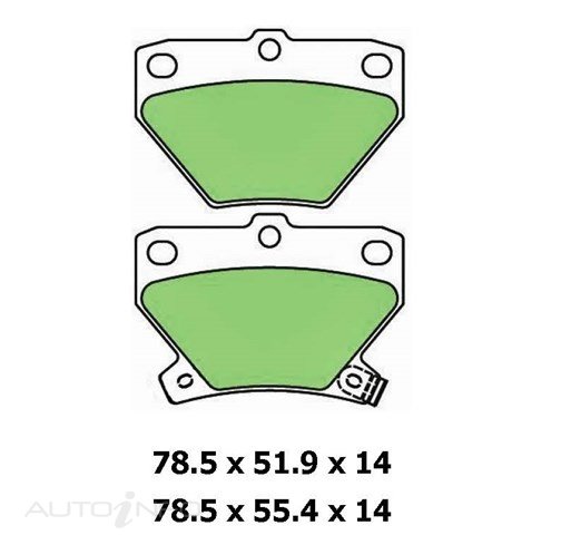 PROTEX ULTRA PLUS DISC PAD SET