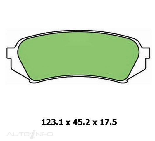 PTX BLUE DISC PAD