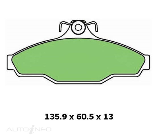 PTX BLUE DISC PADS