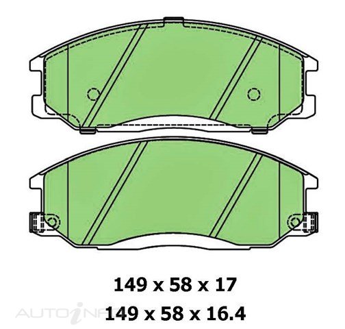PTX 4WD DISC PAD