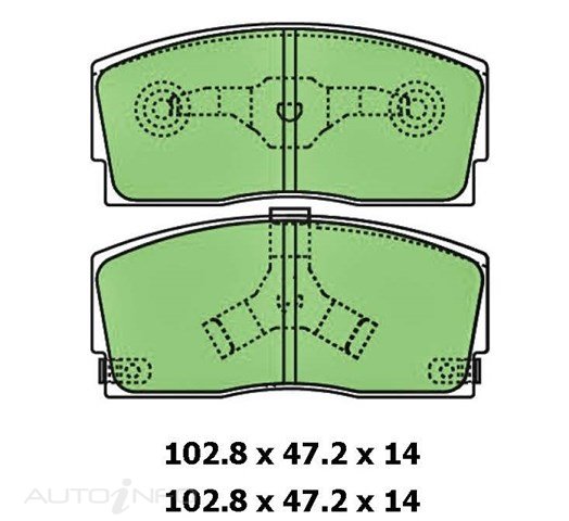 PTX ULTRA DISC PAD SET