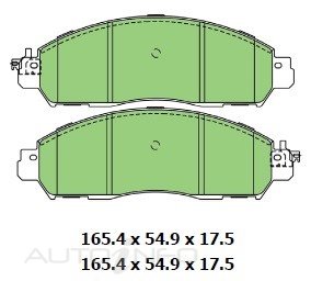 PTX 4WD DISC PAD SET