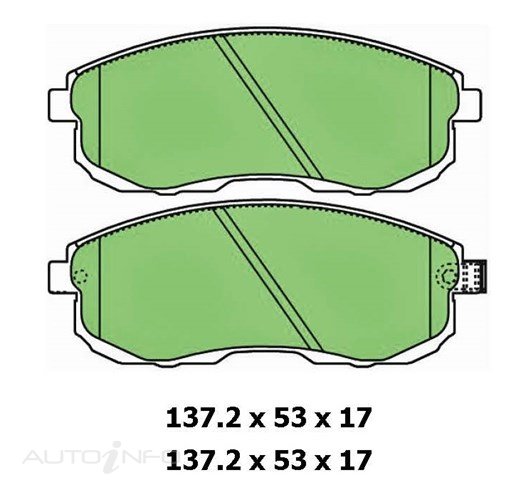 PTX BLUE DISC PADS
