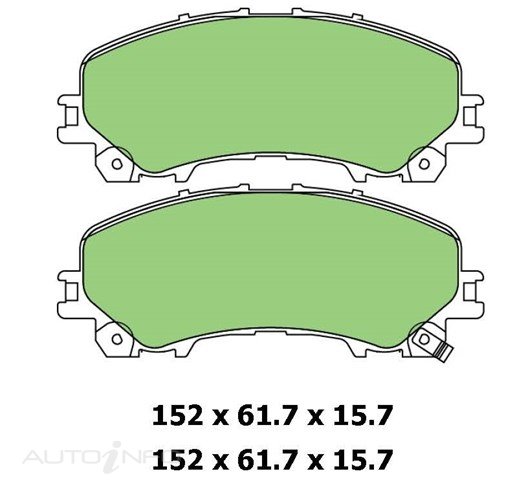 PTX DISC PAD SET