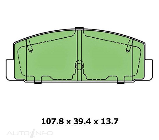 PROTEX ULTRA PLUS DISC PAD SET