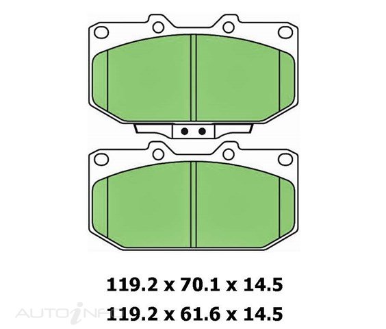 PTX ULTRA DISC PAD SET