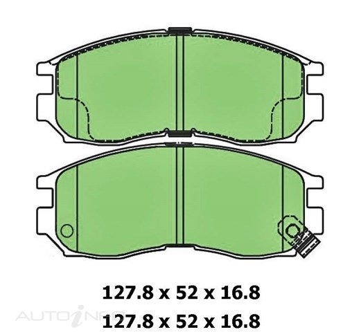 PTX BLUE DISC PADS