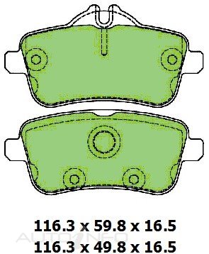 PROTEX ULTRA PLUS DISC PAD SET