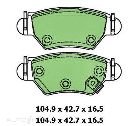 PTX BLUE DISC PADS