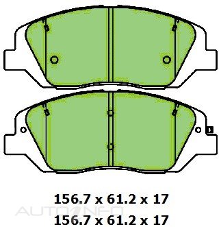 PROTEX ULTRA PLUS DISC PAD SET